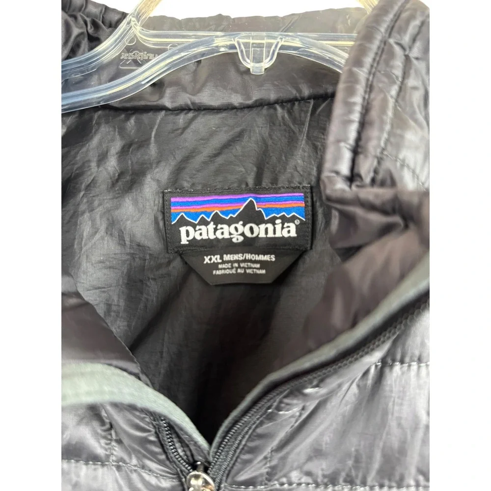 Patagonia Nano Puff Jacket Mens XXL Black Quilted Puffer Full Zip 84212